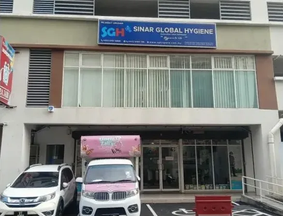 Sinar Global Hygiene head office exterior in Sentul, Kuala Lumpur