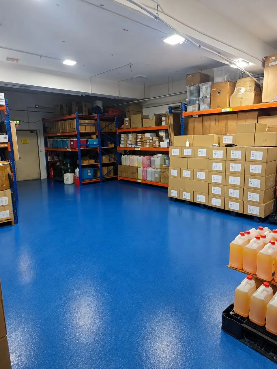 SGH equipment and chemical warehouse