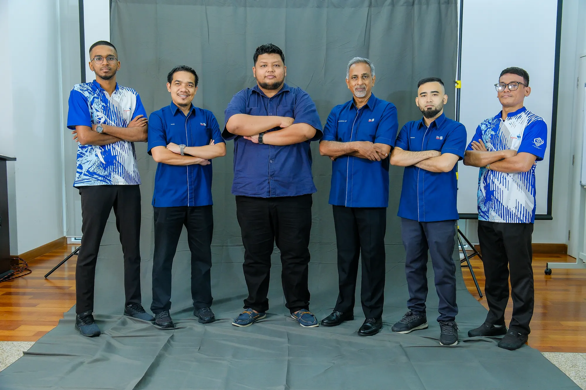 The Sinar Global Hygiene team at work