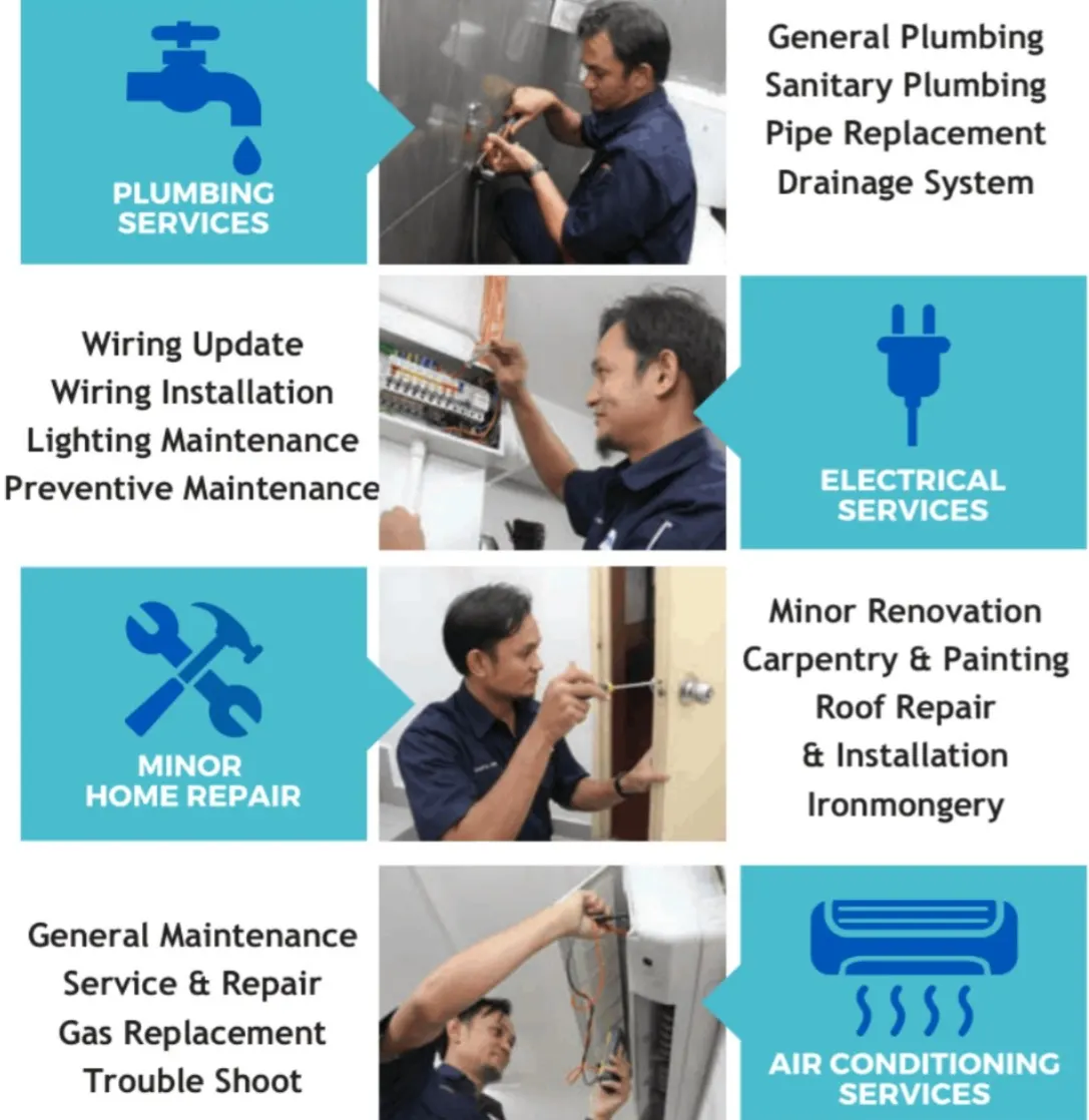 SGH home hygiene service categories